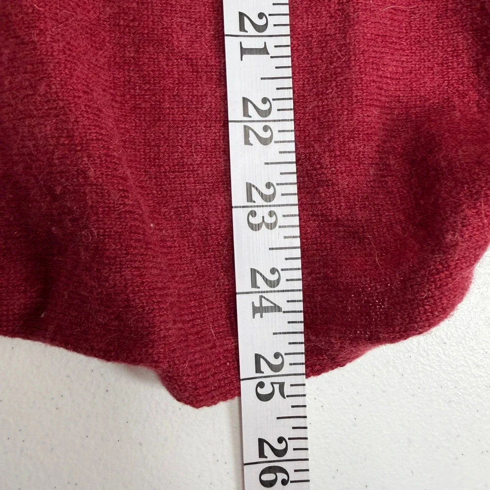 Cashmere Scarf Wrap Burgundy Red Handmade Nepal Winter Quiet Luxury Cozy Warm